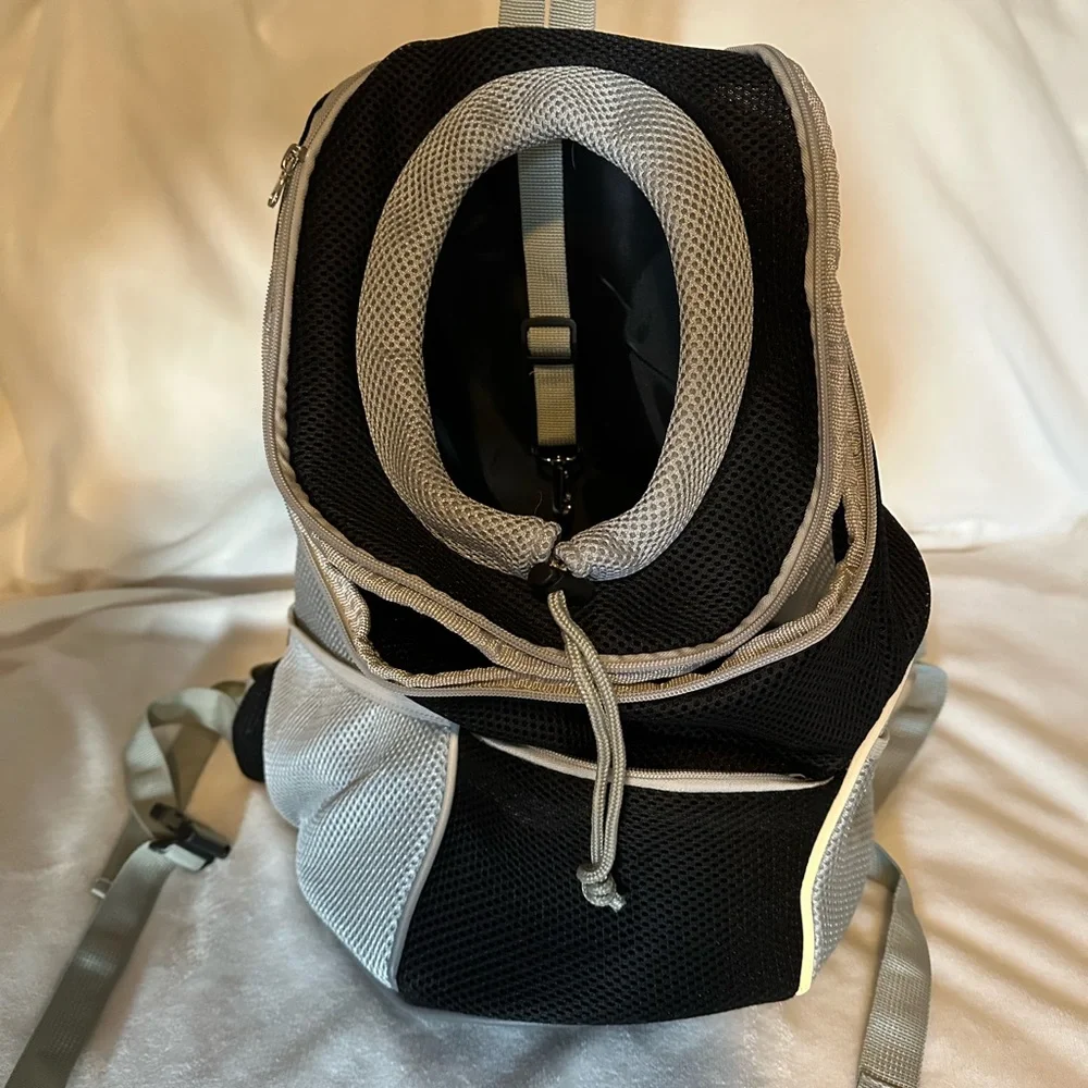 Stylish Black and Gray Men's Backpack